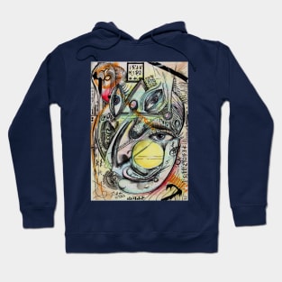 Abstract Coloured Wisdom Hoodie